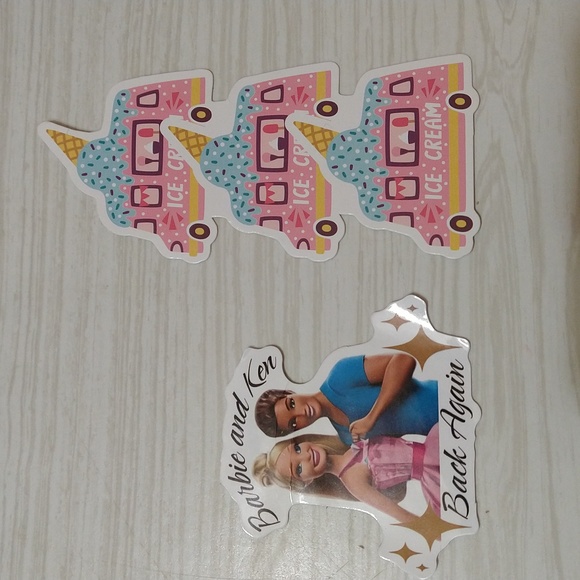 Miscellaneous Stickers, V-Day Note Pads and Friends Plush Set - Picture 2 of 5